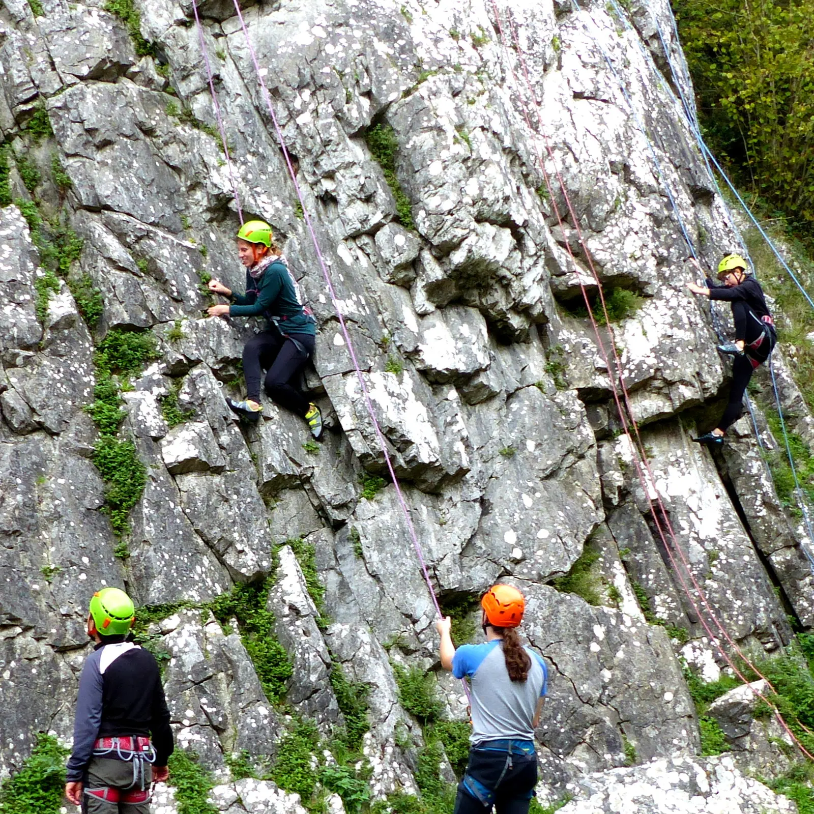 Escalade à Saulges