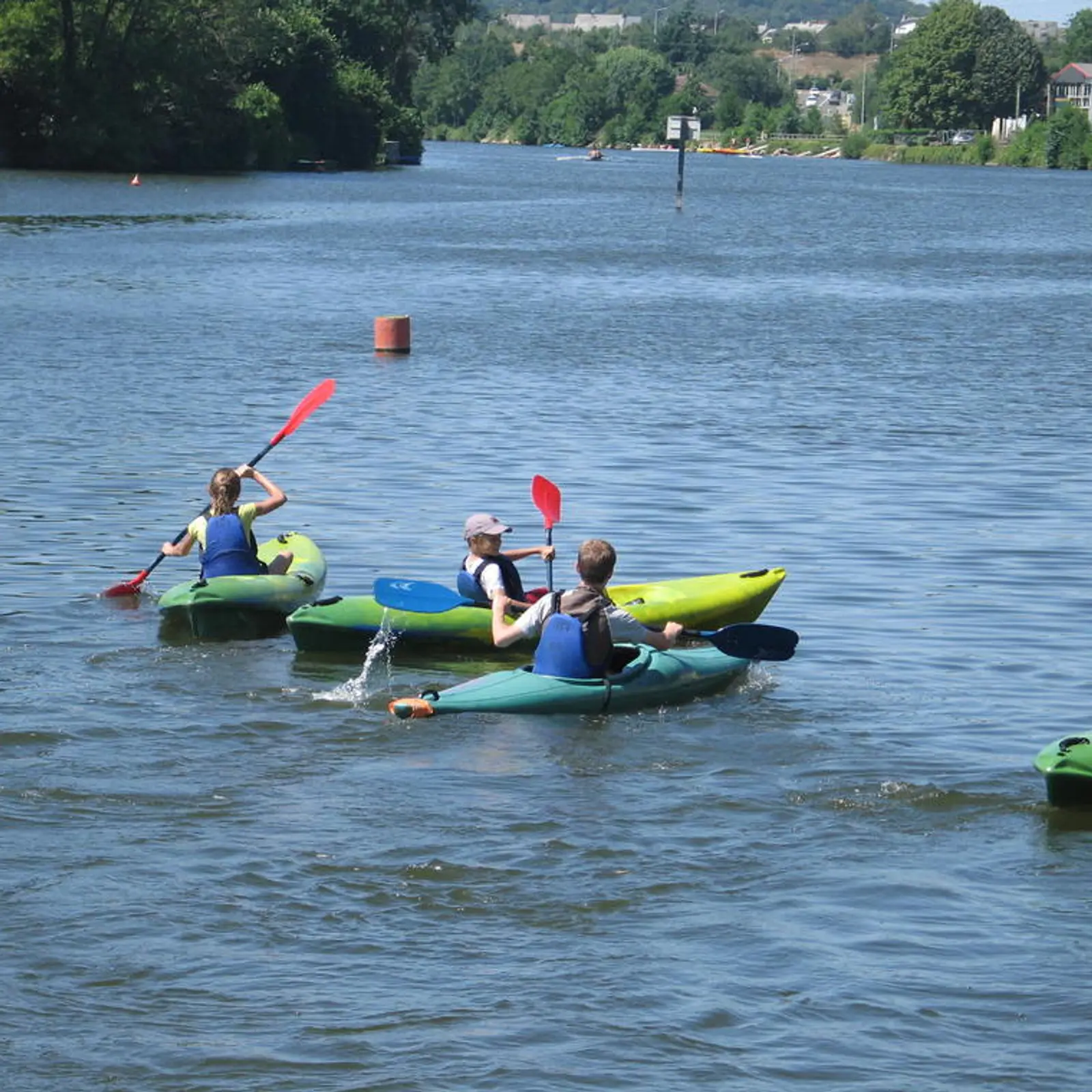 Canoé-Kayak sur la Mayenne